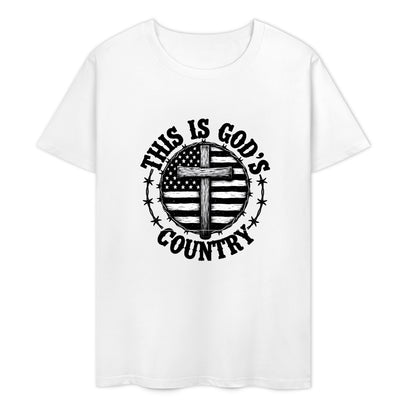 This is gods country pure cotton T-shirt This is God’s country