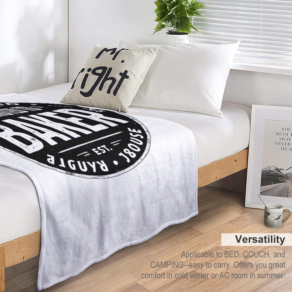 Ultra-Soft Flannel Blanket Promoted to Baker