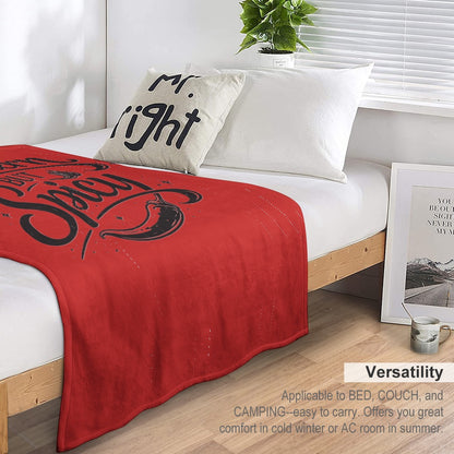 Ultra-Soft Flannel Blanket Southern but spicy