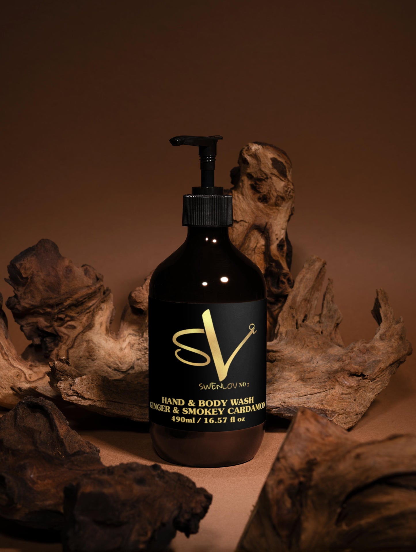Hand & Body Wash, Ginger & Smoky Cardamom